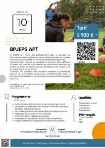 Fiche Formation BPJEPS APT