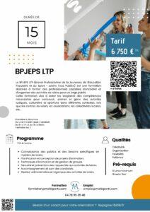 Fiche Formation BPJEPS LTP