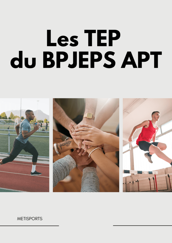 Affiche TEP BPJEPS APT